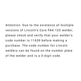 10 ft MIG Gun Replacement w/ Bonus fit Lincoln Core PAK 125 CorePAK 11639 Welder